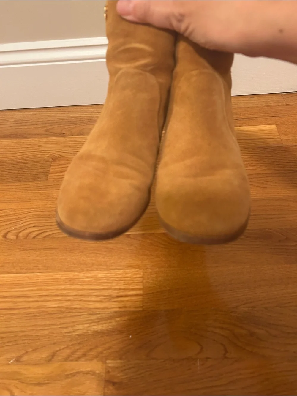 Tory Burch suede booties